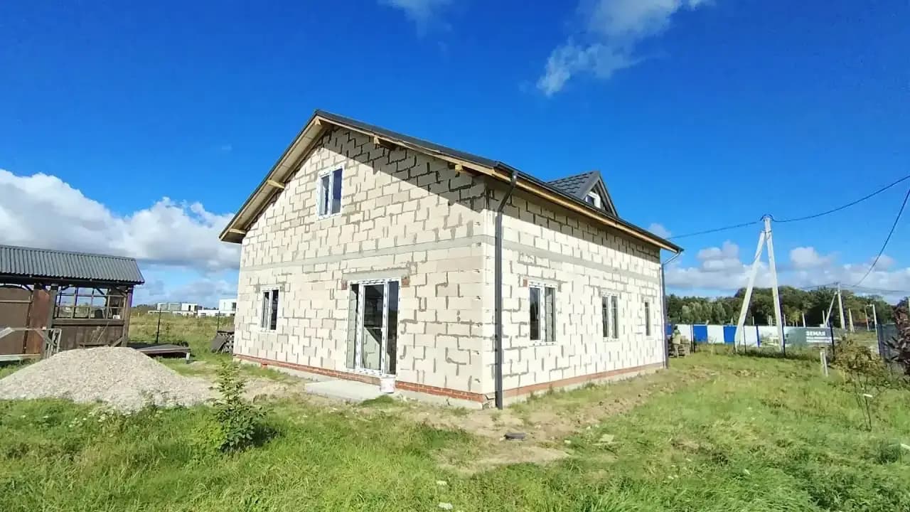 Остекление частного дома в посёлке Малое Исаково